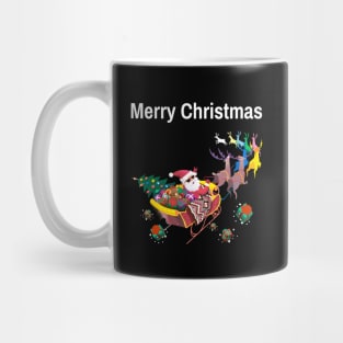 Santa is coming on Christmas Mug